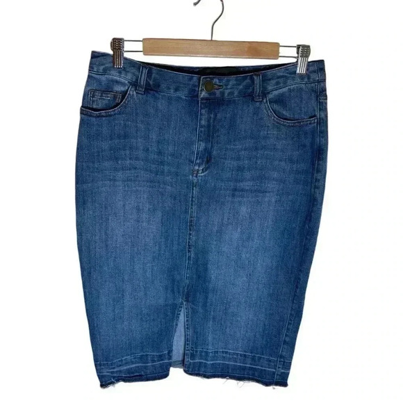 Women’s Denim Midi Skirt Sz 10, great condition 😊 - Picture 3 of 5